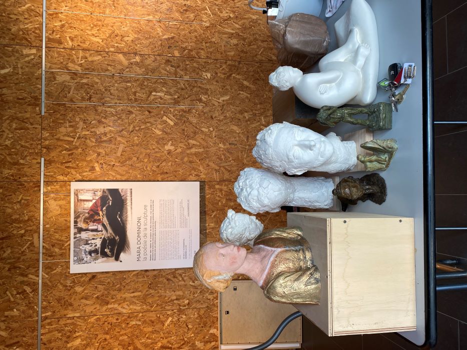 Déballage des œuvres